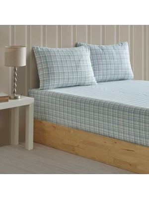 Pucutun Soley | Mix & Match | Varius |%100 Pamuklu Tek Kişilik Çarşaf Seti Petrol Yeşili