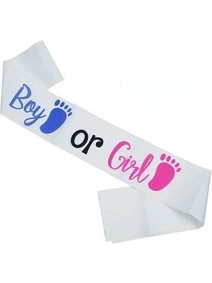 Dodomar Kuşak Boy Or Girl Cinsiyet Part.saten Üstü Pembe M