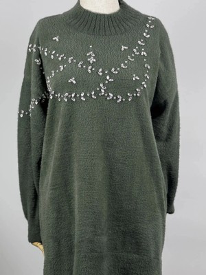 Nuss Haki Renk Tunik