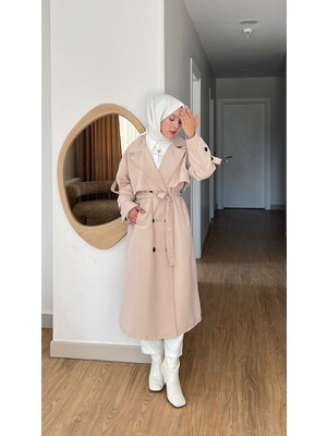 Trençkot Taş Rengi