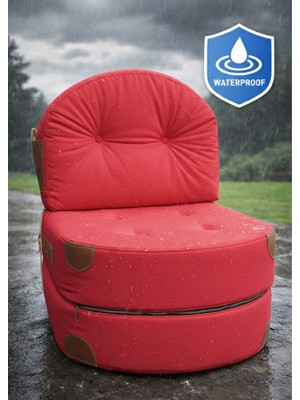 Pufymax Comfort  Dış Mekanlar Için Yeni Nesil Tekli Koltuk,yataklı Katlanır Berjer,bahçe-Balkon Koltuğu