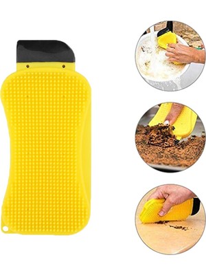 Greathings Çok Fonksiyonlu Deterjan Hazneli Pratik Bulaşık Yıkama Fırçası