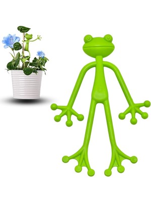 Greathings Kurbağa Şeklinde Bitki Sabitleyici – Bahçe ve Iç Mekan Bitkileri Için Dal ve Gövde Destek Aparatı, Çok Amaçlı Bitki Tutucu Klips