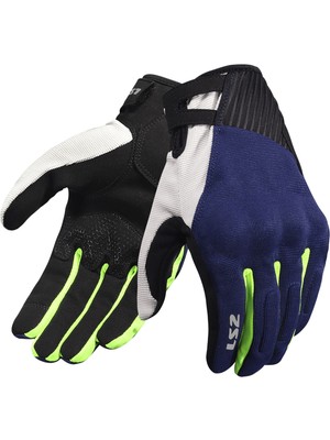 Ls2 Dart 2 Evo Eldiven Mavi-Neon Sarı