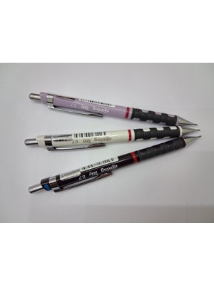 Rotring Tikky Mekanik 0,7mm 3lü( Lila Beyaz Kahverengi)