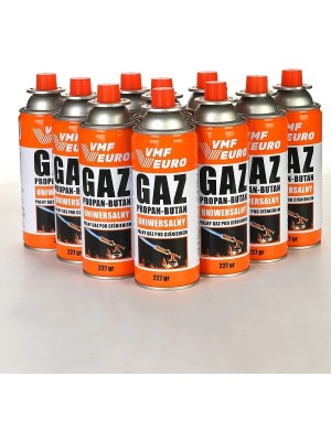 Twin Store Remtaş Vmf Eurogaz Kamp Ocak Gazı Valfli Kartuş 227GR - 12 Adet