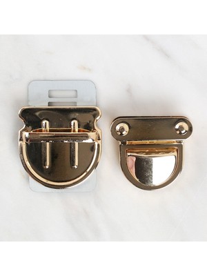 Twin Store Metal Çanta Kilidi Sarı