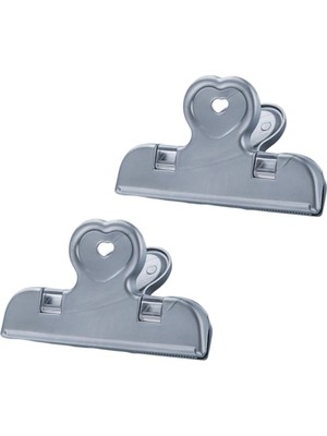 Twin Store® 2li Pratik Torba Paket ve Poşet Kapatıcı Kilitli Klips Mandal