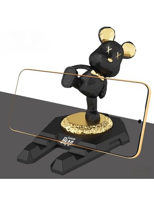 Greathings  Ayıcıklı Telefon ve Tablet Standı Masa Üstü Telefon ve Tablet Tutucu Aparatı