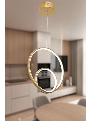 Modern Eskitme Damla Model 3 Renk (Beyaz-Sarı-Günışığı) LED Avize Mutfak Koridor