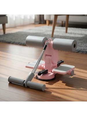 Greathings 4 Direnç Bantlı Mekik Çekme Spor Aleti – Karın, Kol ve Tüm Vücut Için Evde Egzersiz Aleti