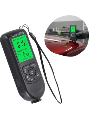 Greathings Yüksek Hassasiyetli Dijital Boya Kalınlık Ölçer – Araç Kaporta ve Endüstriyel Yüzeyler Için Yüzey Ölçüm Cihazı