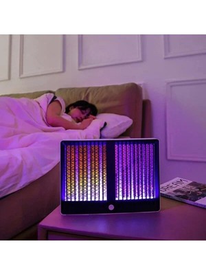 EkoAlışverişDünyam Şarjlı Sivrisinek Öldürücü Lamba Uv Işıklı