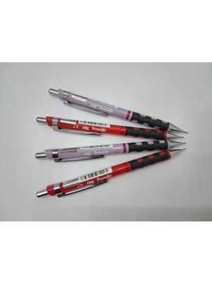 Rotring Tikky Mekanik 0,7mm 4 Lü ( 2 Kırmızı 2 Lila)