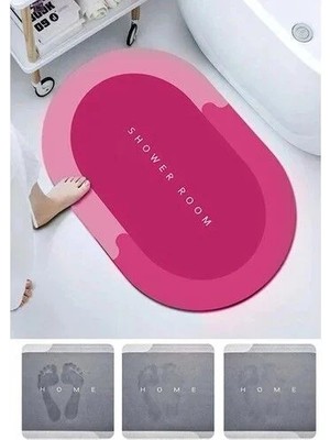 EkoAlışverişDünyam Süper Su Emici Kaymaz Tabanlı Paspas