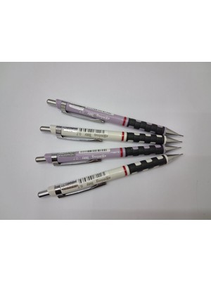 Rotring Tikky Mekanik 0,7mm 4 Lü ( 2 Lila 2 Beyaz )