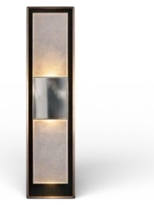 Elizim Home Lighting Dikey Krom Ledli Şarjlı Aplik