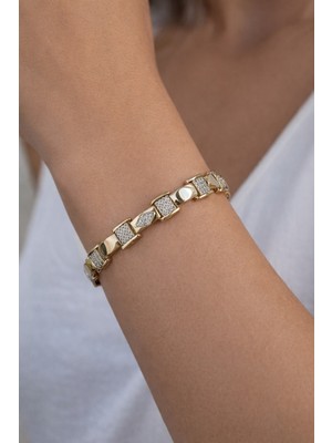 Xuping 14K Altın Kaplama Bileklik