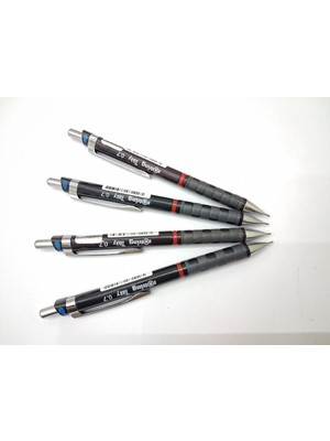 Rotring Tikky Mekanik 0,7mm 4 Lü ( 2 Siyah 2 Kahverengi)