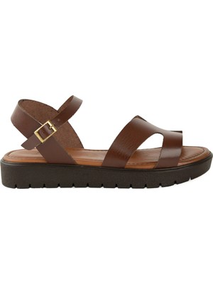 Pegia Kadın Deri Sandalet DG6020