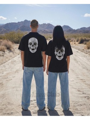 Azura Club Skeleton Premium Baskılı Unisex T-Shirt