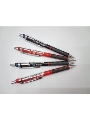 Rotring Tikky Mekanik 0,7mm 4 Lü ( 2kahverengi 2 Kırmızı)