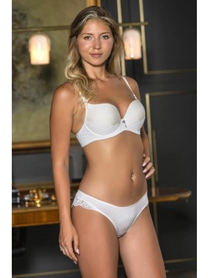 Akman Gallipoli 31361 Dantel Detaylı Sütyen ve Slip Takım