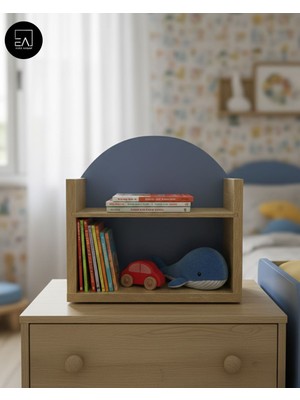 Ediz Ahşap Bohem Mutfak Banyo Çocuk Odası Çalışma Masası Cok Amaçlı Raf Düzenleyici