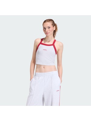 Adidas Sportswear KC3938 Seasonal Essentials Colorpop Tank with Embroidered Graphic