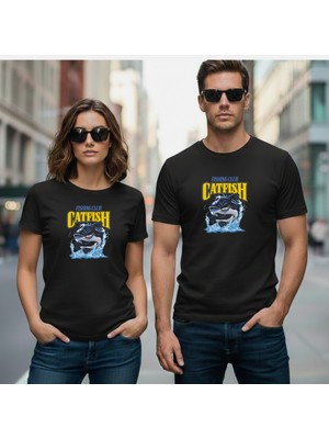Etoile Studio Balıkçı Tasarımı T - Shirt Tişört Baskılı Fish