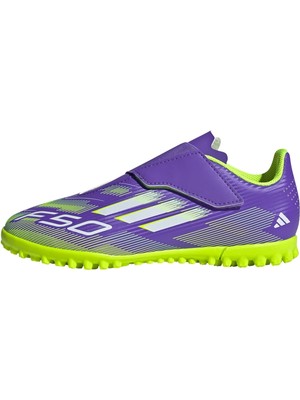 Adidas Performance JI0034 F50 Club Hook-and-Loop Turf Boots Kids
