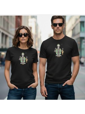 Etoile Studio Balıkçı Tasarımı T - Shirt Tişört Baskılı Fish
