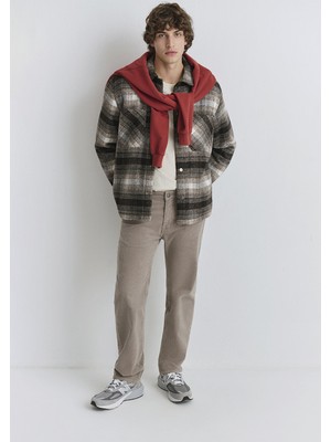 Mavi Lisbon Açık Kahverengi Kadife Pantolon 0010039-85648