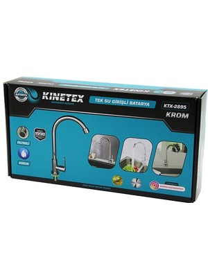 My Best Store Krom Tek Su Girişli Mix Uzun Kuğu Evye Aç Kapa Batarya (4887) MYBESTSTORE-482957