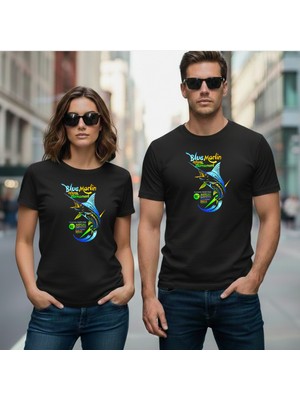 Etoile Studio Balıkçı Tasarımı T - Shirt Tişört Baskılı Fish