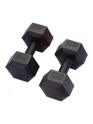 My Best Store 6kg Plastik Köşeli Dambıl 2 Parça (4887) MYBESTSTORE-482957
