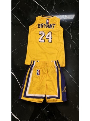 Çağrı Giyim Nba Los Angels Lakers Kobe Bryant Çocuk Basketbol Forması