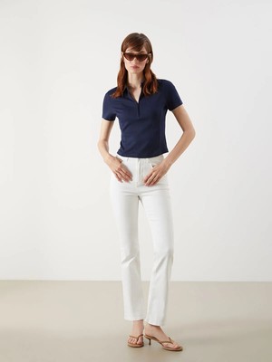 Lc Waikiki Yeni Sezon Mars Flare Kadın Jean Pantolon