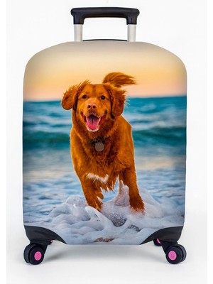 Bd Basarideri Çift Taraflı Dijital Baskılı Valiz Kılıfı 001-06 Orta Boy