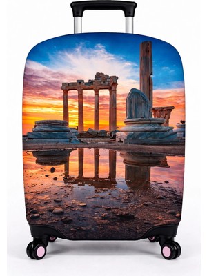 Bd Basarideri Çift Taraflı Dijital Baskılı Valiz Kılıfı 001-11 Orta Boy