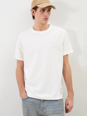 Lc Waikiki Yeni Sezon Bisiklet Yaka Düz Erkek Tişört