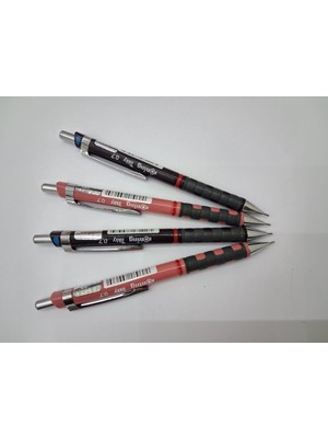 Rotring Tikky Mekanik 0,7mm 4lü (2 Gülkurusu 2 Kahverengi)