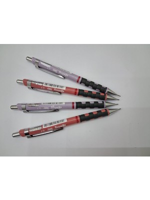 Rotring Tikky Mekanik 0,7mm 4lü ( 2 Lila 2 Gülkurusu)