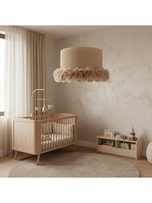 Elizim Home Lighting Tütü Bej Çocuk Sarkıt Avize