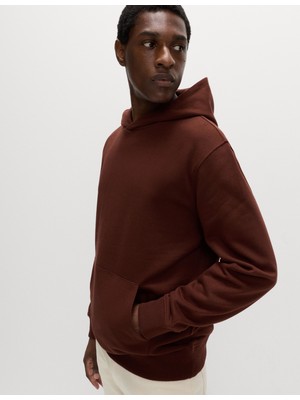 Marks & Spencer Pamuk Karışımlı Kapüşonlu Sweatshirt