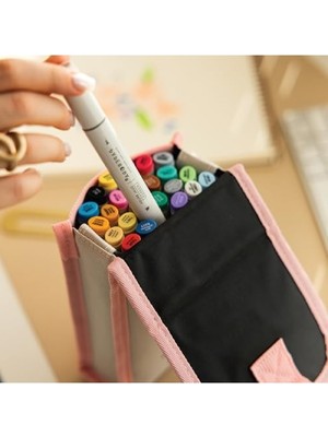 MarkEntegra 24’lü Çift Uçlu Alkol Bazlı Marker Kalem Seti - Brush + Chisel