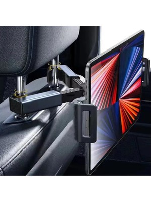 İntora Koltuk Arkası Ayarlanabilir Tablet Telefon Tutucu