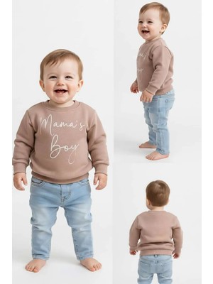 Zubi Baby & Kids Wear 3 Iplik Kalın Erkek Çocuk Sweat (3-7 Yaş)