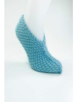 Toyigoo El Örgüsü Kışlık Şık Kadın Yün Patik D6 TYG-84037RS