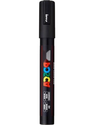 MarkEntegra Su Bazlı Poster Markörü, Siyah, Kalın Uç (1.8 - 2.5 Mm)